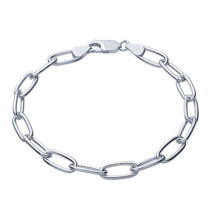 Oval Link Chain Bracelet